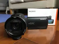 在飛比找Yahoo!奇摩拍賣優惠-SONY FDR-AX55 4K攝影機