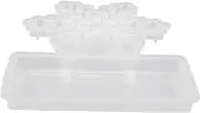 DOITOOL Christmas Snowflake Silicone Mold for DIY Ornament Making Flexible Epoxy Craft Tool for Tabletop Decor Durable and Easy Release for Festive Home Decoration
