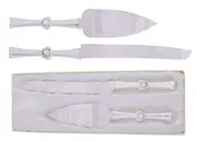 Wedding Cake Knife Set and Server Wedding Gifts for the Bride and Groom