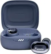 JBL Live Free 2 TWS, JBL Signature Sound, True Adaptive Noise Cancelling with Smart Ambient, 35 (7+28) hours of playback with wireless charging, 6 mics for perfect calls with zero noise, Blue
