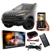 Smartphone or Key Fob Activated Remote Start For 2015-2018 Jeep Cherokee Tip Key
