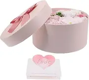 OHPHCALL Flower-shaped Soap Present for Mom Mother's Day Present Box Premium Soap Flower Decor Color