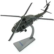Replica Pre-Build Aircraf Diecast Metal 1/72 Scale for UH60 Helicopter Air Fighter Millitary Model Aviation Enthusiast Collection Boy Collection Gift Display