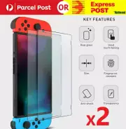 2x Tempered Glass Screen Protector For Nintendo Switch/Switch Lite/Switch Oled