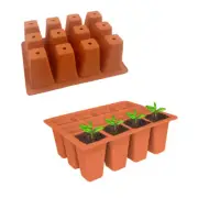 Silicone Seed Starting Trays Reusable Seed Starter Tray Sprouting Seed Tray with