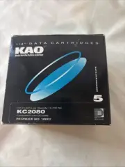 BOX OF 5 - KAO KC 2080 Data Cartridge Media Storage Tapes BRAND NEW