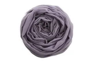 蓬鬆飄逸超柔極品200支斜紋100% cashmere歐系煙紫色pashmina shahmina-