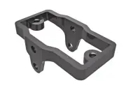 Traxxas 9739 Gray Aluminum Servo Mount for TRX-4M