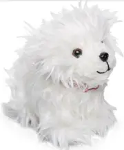 New Our Generation Maltese Dog Puppy Plush Pet Collar 18" Dolls Stuffed Animal