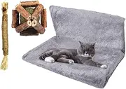 Hammock for Cats | Soft Pet Hammock,Hangable Soft Sleeping Hammock for Indoor Cats and Dogs, Comfortable Cat Detachable Hammock