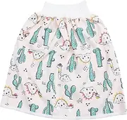 PERSELOSO Comfortable High Waist Nappy Skirt for Adorable Diaper Skirt Lovely Design for Easy Potty Training Flexible Elastic for for Little Ones