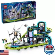 LEGO City Robot World Roller Coaster Building Set - Kids Engineering Toy with