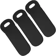 Wine Carrier, Black Wine Bottle Cooler Sleeve, 3pcs Washable Neoprene for Keeping Drinks Stay Cold Wine Bottle Protecting Bottles from Damage Water Bottle
