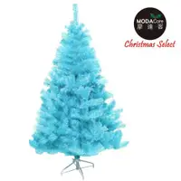 在飛比找ETMall東森購物網優惠-【摩達客】台灣製7呎/ 7尺(210cm)豪華版冰藍色聖誕樹