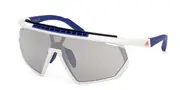 Adidas SP0029-H 21C Men's Sunglasses White Size 140