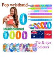 Push Pop Bubble Bracelet sensory Fidget Pop It Toy Special Need Stress Relief