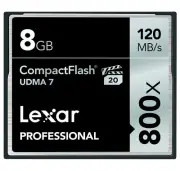Lexar LCF128CRBNA800 Professional 800x 128GB VPG-20 CompactFlash Card