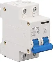 2P Photovoltaic Circuit Breaker, High Sensitivity Overload Protection Switch, DC12-240V 4KA, ABS Shell, Compact Structure, Used for Power Plants (40A)