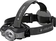 Ledlenser, MH11 Rechargeable Headlamp with Bluetooth Connection, High Power LED, 1000 Lumens, Red/Green/Blue Functions, Outdoor, Work, Custom Programmable, Black