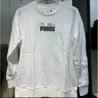 在飛比找蝦皮購物優惠-PUMA 聯名系列 Hello kitty 大學T