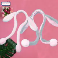 在飛比找蝦皮購物優惠-Fluffy Rabbit Ear Headband / C