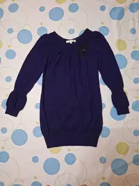 在飛比找Yahoo!奇摩拍賣優惠-【九成以上新】海蒂山HIDESAN設計師服飾專櫃—紫色毛衣-