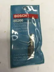 BOSCH ROUTER BIT #85266. 1/2" FLUSH TRIM ROUTER BIT USA 2 Flutes