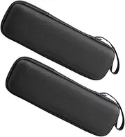 UPKOCH 2 Pack Microphone Storage Bag Shockproof Carrying Case for Condenser Mic Accessories Cables Performance Organizer