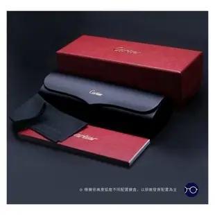 Cartier CT0349O 卡地亞品牌眼鏡｜時尚超輕純鈦商務斯文無框男士眼鏡 男生品牌眼鏡框【幸子眼鏡】