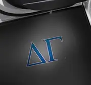 Sorority Shop Delta Gamma Car Door LED Projector Lights, 2 Pack - Greek Letters Design Courtesy Lights