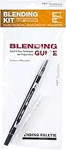 Tombow Blending Kit, Palette, Mister, & Colorless Blender, 1-Pack