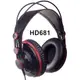 ☆唐尼樂器︵☆ Superlux HD681 HD681B HD681F 半開放式 耳罩式 舞台 錄音室 監聽耳機