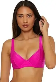 [BECCA] Women's Monte Carlo Underwire Bikini Top, Adjustable, Swimwear Separates