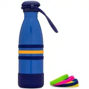 Yumbox Aqua Insulated Drink Bottle - Ocean Blue