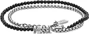 [Diesel] Unisex Adult's Bracelet, Silver-Tone One Size