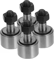 HOMOCONO 4pcs Cam Follower Needle Roller Bearings Bolt Type Track Part Machine Tool Wide Application Quiet Efficient