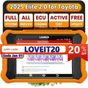LAUNCH Creader Elite 2.0 FOR TOYOTA LEXUS 1997-2022 Car OBDII Diagnostic Scanner