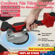 Cordless Tile Tiling Machine Leveling Vibrator 120CM For Milwaukee 18V Battery