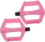 Happyyami 1Pair Bike Pedals Replacement Non Slip Bicycle Pedals for Mountain Bikes Easy Installation Safe Skid Design Versatile for Boys