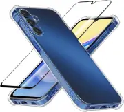 Case For Samsung Galaxy A15 A14 5G A13 A23 A32 A51 5G Phone Cover+Tempered Glass