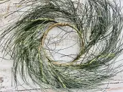 Wispy Grass Candle Ring 18”