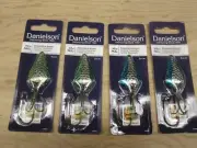 4 Danielson Trout Salmon Spoons 1/2 oz Silver Blue Green Salmon Lure