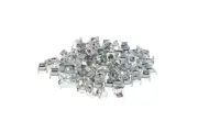 Rack Mount Cage Nuts, M6, Qty 100 - Lifetime Warranty