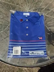 Scotty Cameron Circle T / Peter Millar Fourth Of July Scotty Dog Polo Size XL