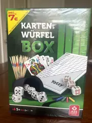 Karten & Wurfel Box Set Card and Dice game Brand new factory Sealed