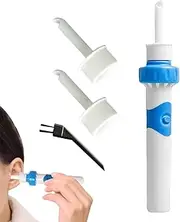 Ear Wax Removal, Electric Earwax Removal Kit for Kids, Soft Clean Tool with 2 Replacement Head Personal Care for Kids, Family & Travel