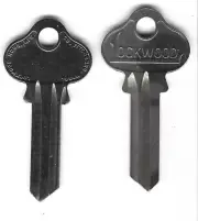 Vintage Original Lockwood uncut key blank same as Ilco 1004M