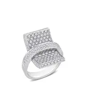 14K 2.52 ct. tw. Diamond Interlocking Ring