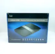 CISCO-LINKSYS - E4200 - 750 Mbps Smart Dual-Band 802.11n Wi-Fi Router - New