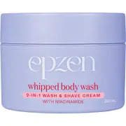 Epzen Whipped Body Wash 2-in-1 Wash & Shave Cream 200ml